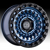 Black Rhino Sentinel Cobalt Blue Custom Truck Wheels